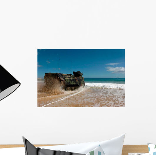 Us Marines Drive Amphibious Wall Decal