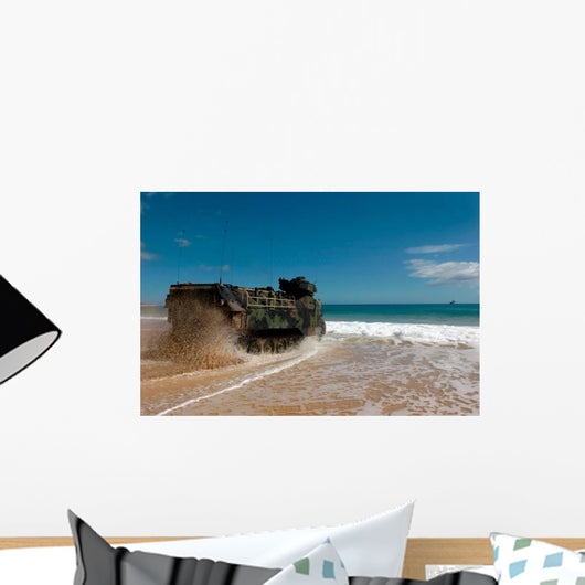 Us Marines Drive Amphibious Wall Decal