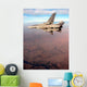 F-14d Tomcat Conducts Mission Wall Decal