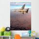 F-14d Tomcat Conducts Mission Wall Decal