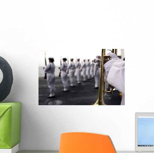 Ceremonial Honor Guard Members Wall Decal
