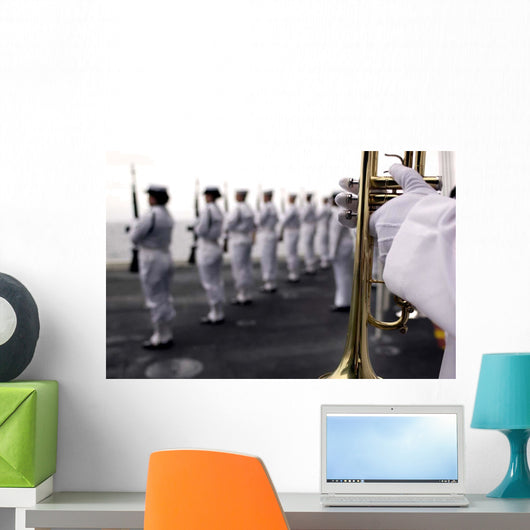 Ceremonial Honor Guard Members Wall Decal