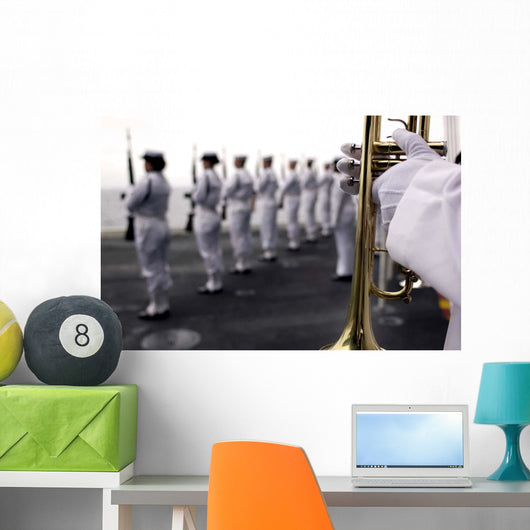 Ceremonial Honor Guard Members Wall Decal