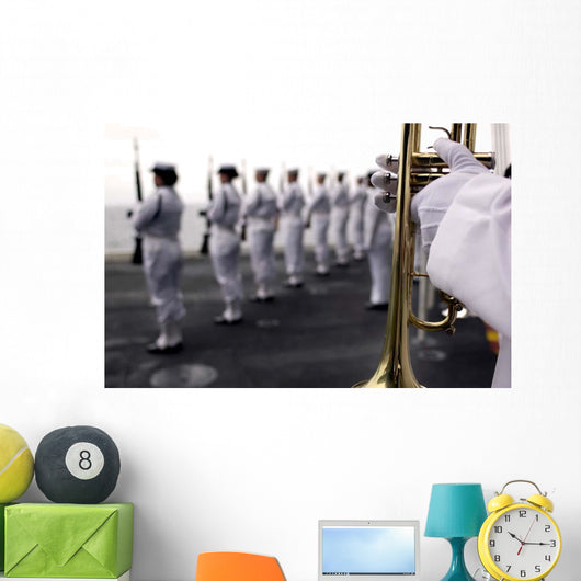 Ceremonial Honor Guard Members Wall Decal
