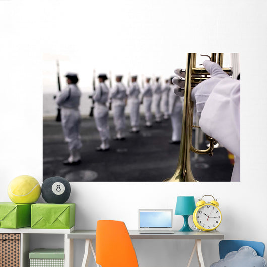 Ceremonial Honor Guard Members Wall Decal
