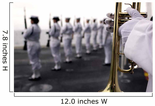 Ceremonial Honor Guard Members Wall Decal