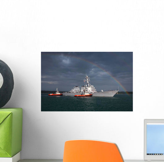 Rainbow Arches over Guided Wall Decal