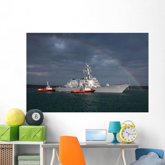 Rainbow Arches over Guided Wall Decal