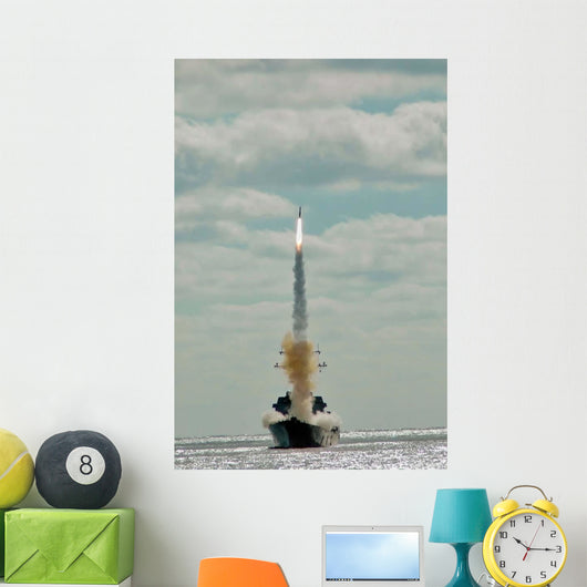 Guided Missile Destroyer Uss Wall Decal Design 3