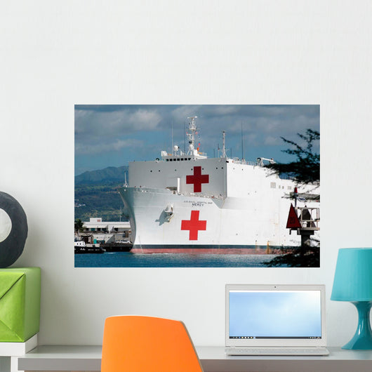 Military Sealift Command Hospital Wall Decal Design 2