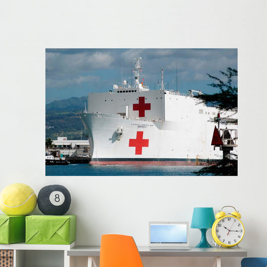 Military Sealift Command Hospital Wall Decal Design 2