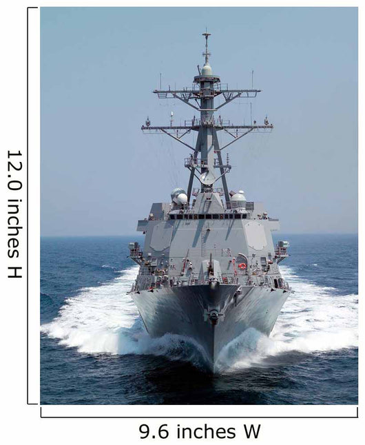 Pre-commissioning Unit Guided Missile Wall Decal