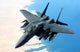F-15e Strike Eagle Flies Wall Decal