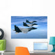 F-15 Eagle's Final Training Wall Decal