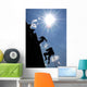 Soldiers Rappel from 70-foot Wall Decal