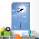 Soldiers and Airmen Hang Wall Decal