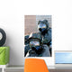 Soldiers Re-locate to Bunker Wall Decal