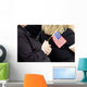 Americans Celebrate Flag Day Wall Decal