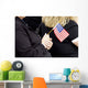 Americans Celebrate Flag Day Wall Decal