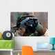Airman Uses Range Finder Wall Decal
