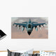 F-16 Fighting Falcon Wall Decal Design 2