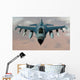 F-16 Fighting Falcon Wall Decal Design 2