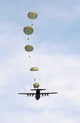Students Jump from C-130 Wall Decal