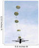 Students Jump from C-130 Wall Decal