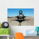 F A-22 Raptor Sits Wall Decal