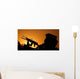 Traffic Ceases Iraq Border Wall Decal