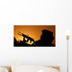 Traffic Ceases Iraq Border Wall Decal