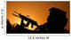 Traffic Ceases Iraq Border Wall Decal