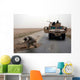 Us Marine Checks Pothole Wall Decal