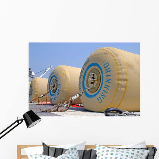 Rubber Bladders Full Drinking Wall Decal