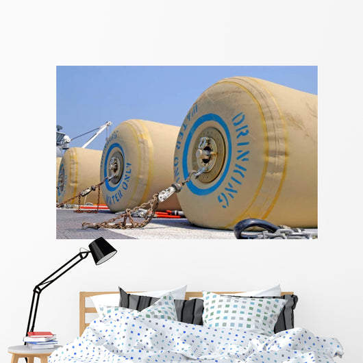 Rubber Bladders Full Drinking Wall Decal