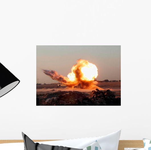 Detonation Weapons Cache Wall Decal