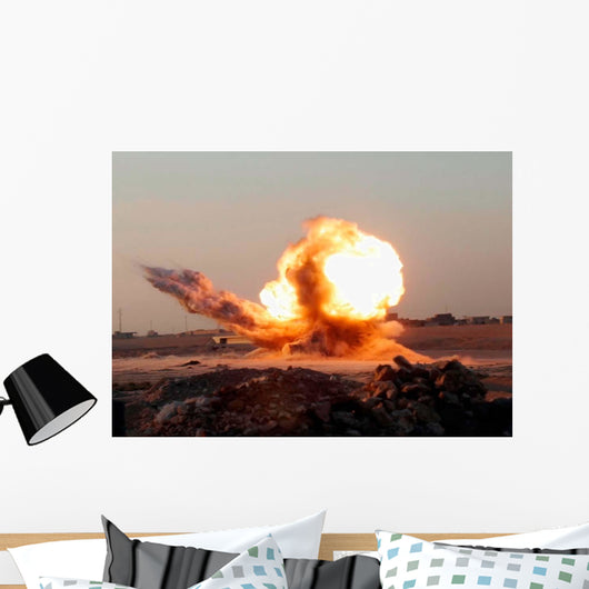 Detonation Weapons Cache Wall Decal