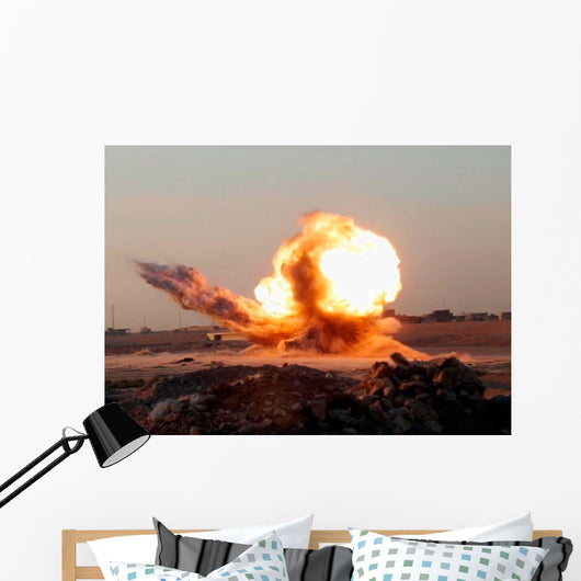 Detonation Weapons Cache Wall Decal