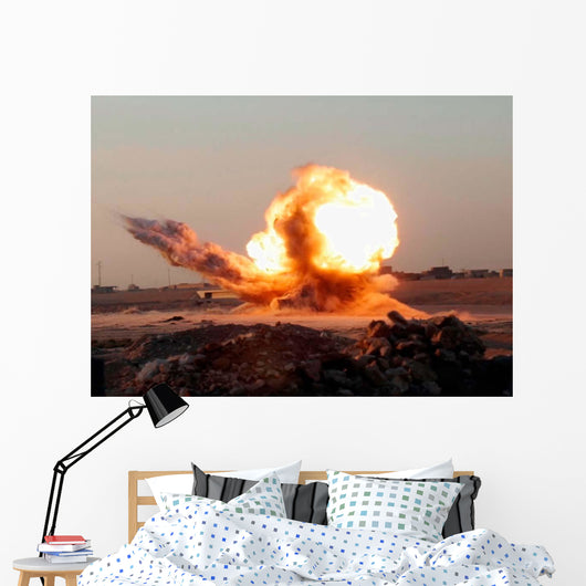 Detonation Weapons Cache Wall Decal