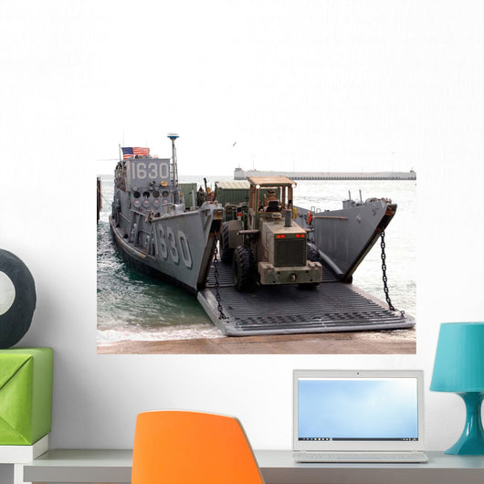 Beach Master Unit Loads Wall Decal