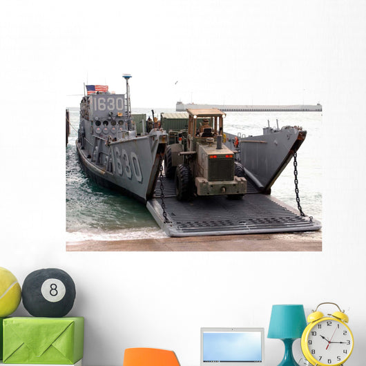 Beach Master Unit Loads Wall Decal
