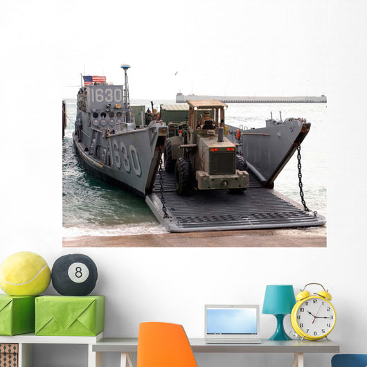 Beach Master Unit Loads Wall Decal