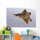 F-22a Raptor Aggressively Banks Wall Decal