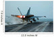 F A-18 Hornet Launches Wall Decal