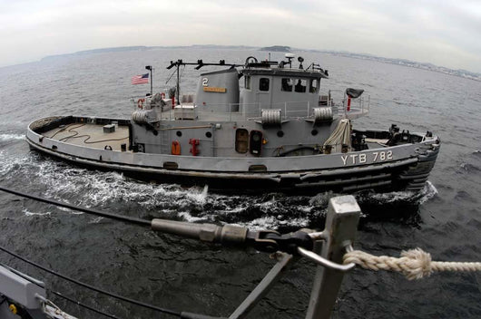 Yokosuka Naval Tugboat Prepares Wall Decal