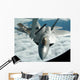 F-22a Raptor Refuels with Wall Decal