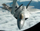 F-22a Raptor Refuels with Wall Decal