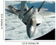 F-22a Raptor Refuels with Wall Decal