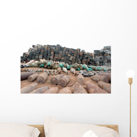 Weapons Cache Wall Decal Design 2