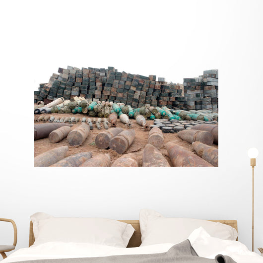 Weapons Cache Wall Decal Design 2